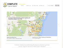 Tablet Screenshot of cctnursing.com